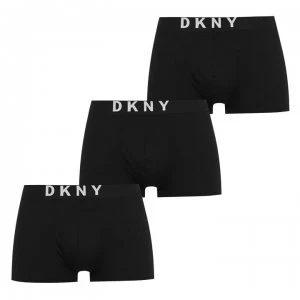 Image of DKNY 3 Pack Trunks - Black
