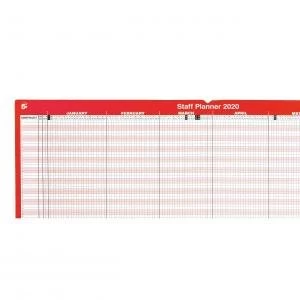 Image of Office 2020 Staff Planner Unmounted Landscape with Planner Kit