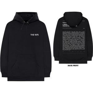 Image of The 1975 - ABIIOR Welcome Welcome Version 2. Mens X-Large Pullover Hoodie - Black