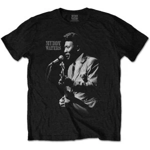 Image of Muddy Waters - Muddy Live Mens Medium T-Shirt - Black