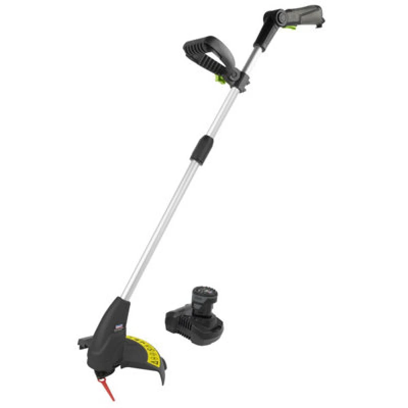 Image of Sealey CP108VGS 10.8v Cordless Grass Trimmer 240mm 1 x 2ah Li-ion Battery Charger CP108VGS