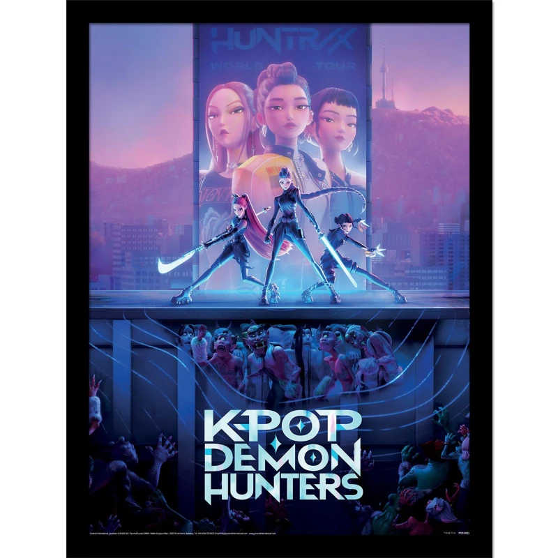 Image of K-pop Demon Hunters (key Art) Collector Print, Multi FP2510431