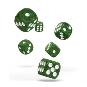 Image of Oakie Doakie Dice D6 (Marble Green)