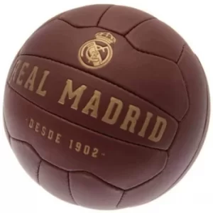 Image of Real Madrid FC Faux Leather Football Size 5