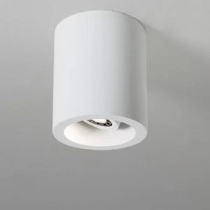 Image of LED 1 Light Adjustable Round Surface Mounted Downlight Plaster, GU10
