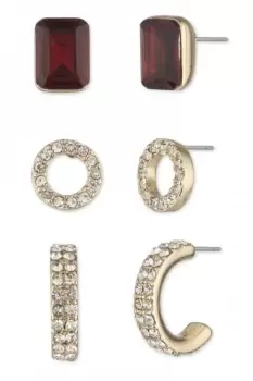 Image of Lauren Ralph Lauren Stone Trio Earrings 60572670-E74
