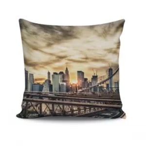 Image of BRKRLNT-8 Multicolor Cushion