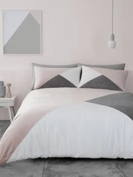 Image of Catherine Lansfield Catherine Lansfield Milena Velvet Duvet Set - Sk