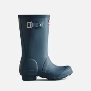 Image of Hunter Original Kids Wellington Boots - Borrowed Blue - UK 12 Kids