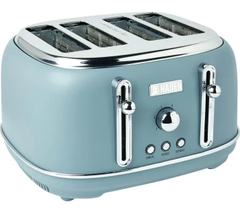 Image of Haden Highclere 4 Slice Toaster 197245 in Pool Blue