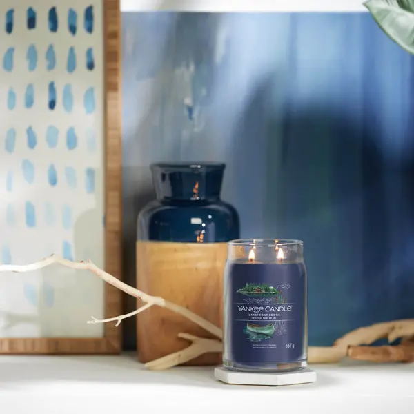 Image of Yankee Candle Lakefront Lodge Scented Candle 567g