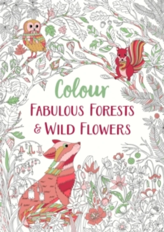 Image of Fabulous Forests and Wild Flowers : An Anti-Stress Colouring Book Paperback / softback