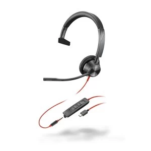 Image of Poly Blackwire 3315 USB-C MS Monaural Headset
