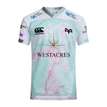 Image of Canterbury Ospreys Alternate Pro Shirt 2020 2021 Junior - White