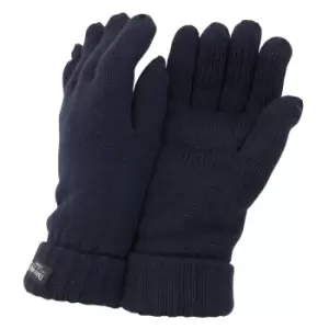 Image of FLOSO Ladies/Womens Thinsulate Winter Knitted Gloves (3M 40g) (One size) (dark grey)