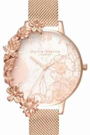 Image of Ladies Olivia Burton Case Cuffs Watch OB16CB13