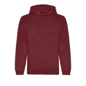 Image of Awdis Mens Organic Hoodie (XL) (Burgundy)