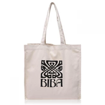 Image of Biba Canvas Logo Bag - Natural