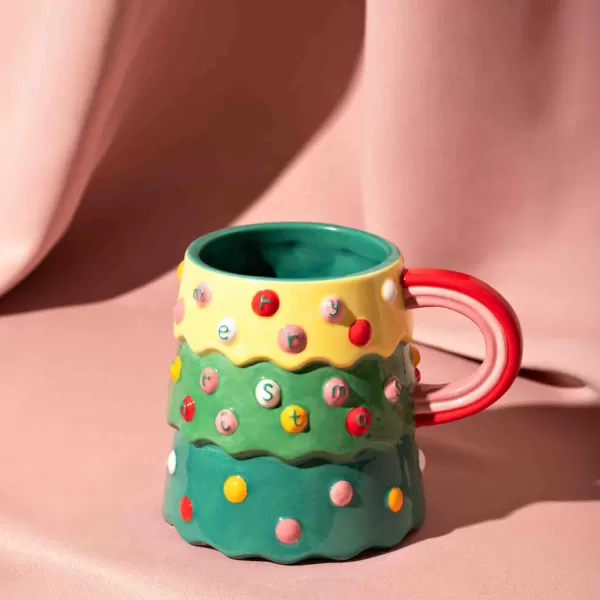 Image of 3D Christmas Tree Mug