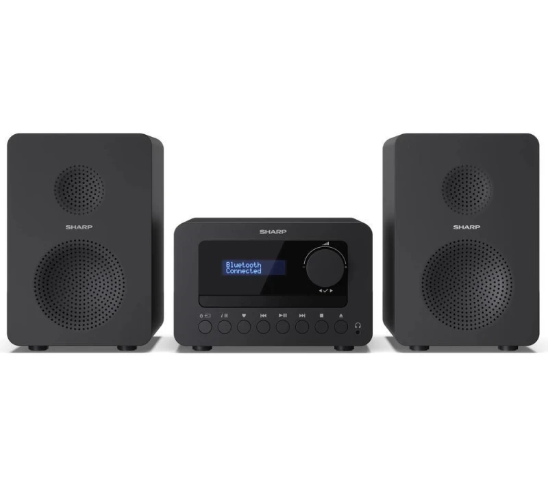 Image of Sharp Tokyo FM Hi-Fi Micro System Black unisex