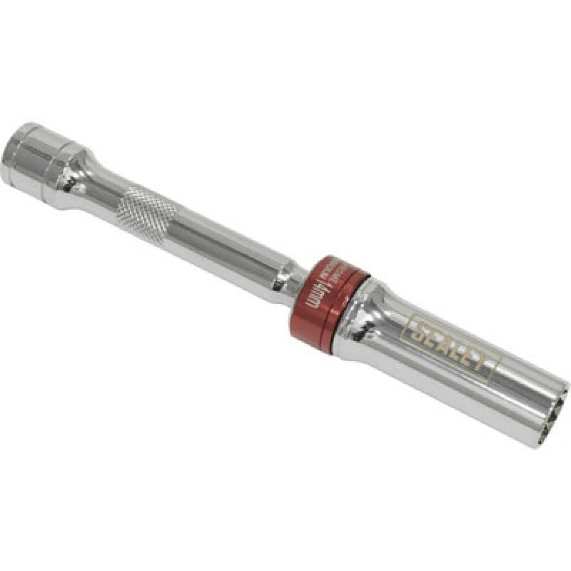 Image of Loops 14mm 12-Point Spark Plug Socket - 3/8" Sq Drive - 85mm Universal Joint Extension Multi