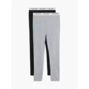 Image of Calvin Klein Jeans 2pk Legging - Black