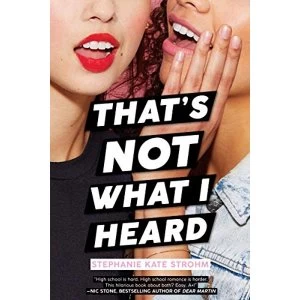 Image of That's Not What I Heard Hardback 2019