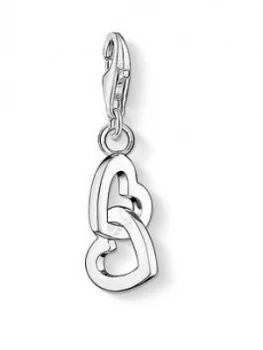 Image of Thomas Sabo Charm Club Intertwined Hearts Charm, One Colour, Women