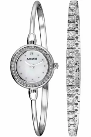 Image of Ladies Accurist Bracelet Gift Set Watch LB1573
