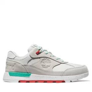 Image of Timberland Field Trekker Leather/fabric Low Hiker For Men In White, Size 7