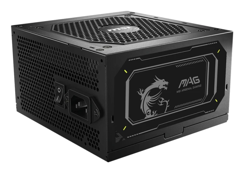 Image of MSI MAG A750GL PCIE5 II power supply unit 750 W 20+4 pin ATX ATX Black