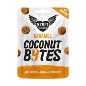 Image of Rebel Kitchen Organic Caramel Bytes 26g (10 minimum)