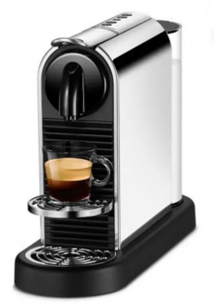 Image of Nespresso CitiZ Platinum Stainless Steel C C111 Coffee Pod Coffee Maker