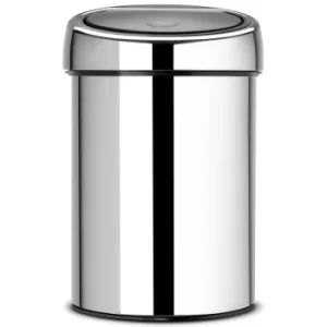 Image of Brabantia Touch Bin 3 Litre Brilliant Steel