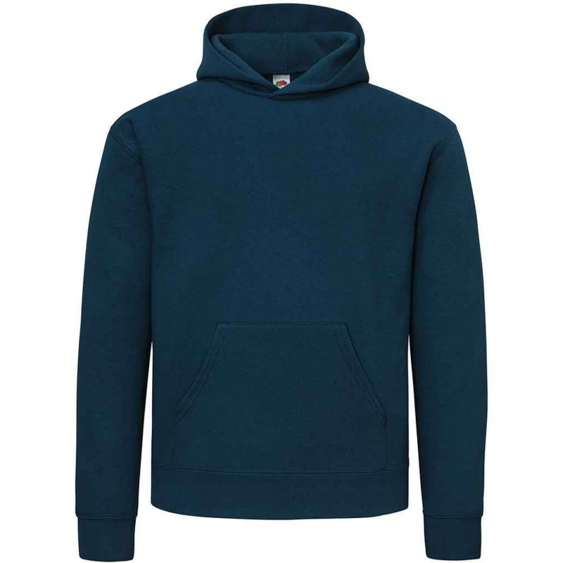 Image of Fruit Of The Loom Fruit of the Loom Men Cotton Hoodie in Royal Size: Small Royal S Male 5063693918590