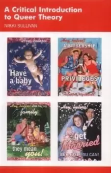 Image of A critical introduction to queer theory by Nikki Sullivan