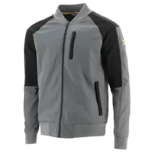 Image of Caterpillar Mens Trades Bomber Jacket (S) (Shadow Grey/Black)