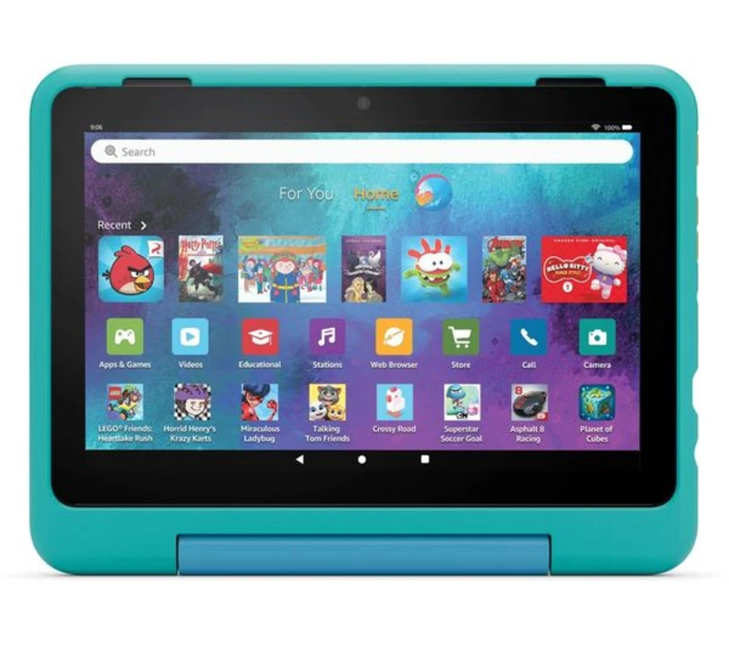 Image of Amazon Fire HD 8 Kids Pro Tablet for 6 -12, 8" 32GB Teal
