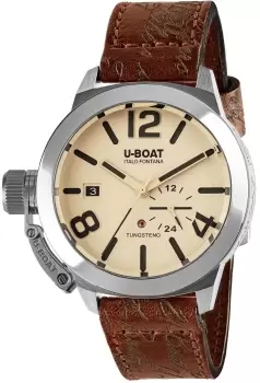 Image of U-Boat Watch Classico 42 Tungsten Beige
