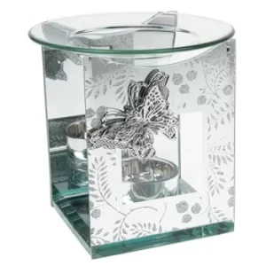 Image of Glitter Leaves Oil Burner