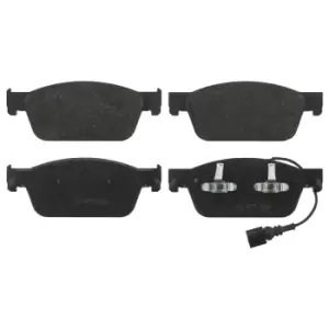 Image of Brake Pad set 16824 by Febi Bilstein Front Axle