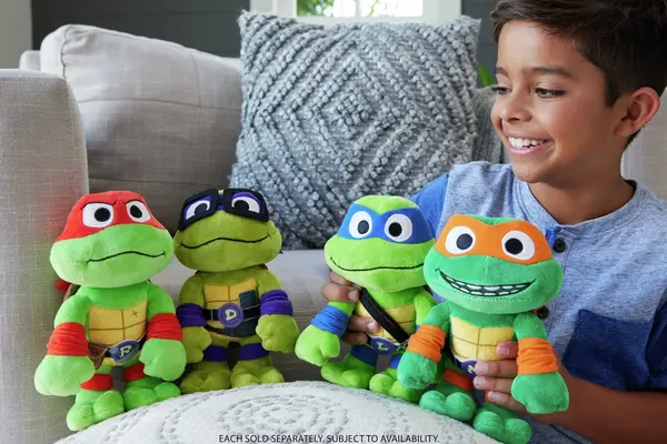Image of TMNT Teenage Mutant Ninja Turtles Plush Assortment