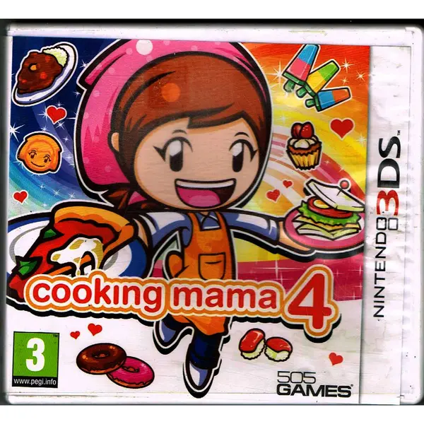 Image of Cooking Mama 4 Nintendo 3DS Game