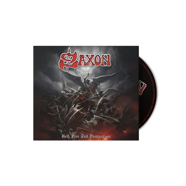 Image of Saxon Hell, fire and damnation CD multicolor Onesize Unisex