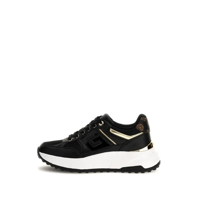 Image of Guess Womens Trainers Guess Fonzi Noir Female 38