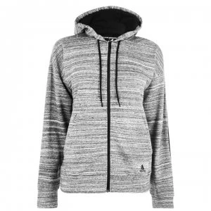Image of adidas Heather Hoodie - Black/White