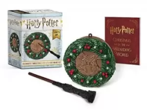 Image of Harry Potter: Hogwarts Christmas Wreath and Wand Set by Donald Lemke