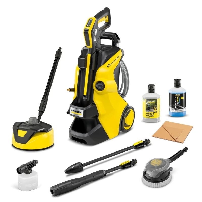 Image of Karcher K5 Power Control Flex Car & Home Pressure Washer 1.324-706.0 Yellow