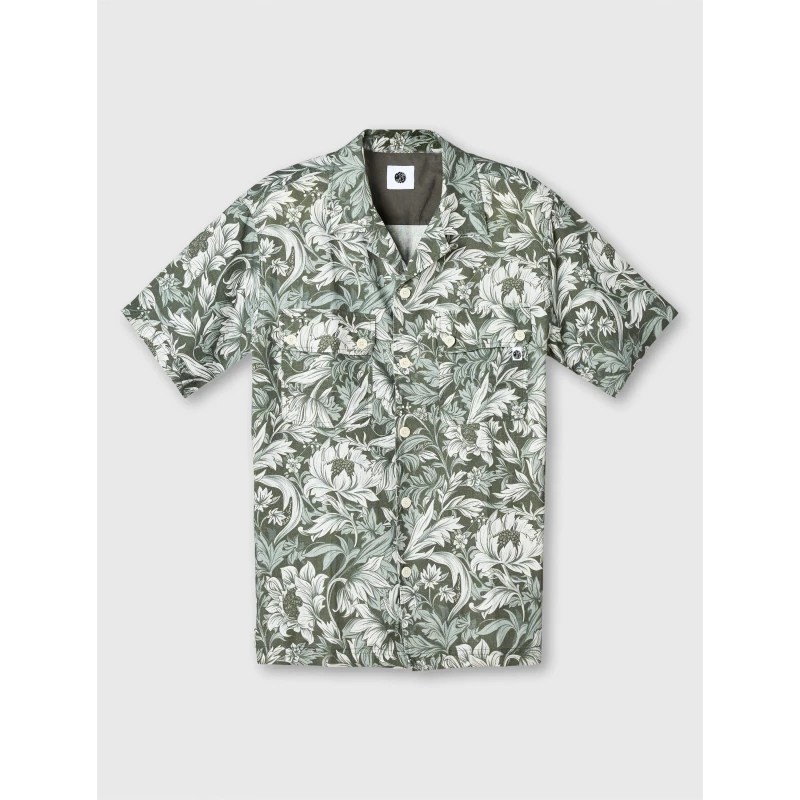 Image of Pretty Green PG Bostall SS Sn63 Green male Small