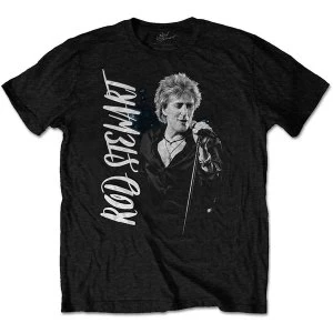 Image of Rod Stewart - ADMAT Mens Medium T-Shirt - Black